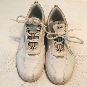 Keds White Leather Tennis Shoes